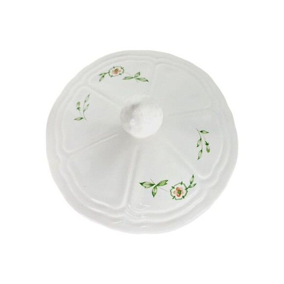 Vintage Federalist USA Ironstone Country Floral Tureen Lidded Server Dish - Picture 8 of 13